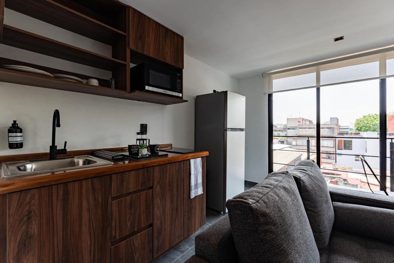 Santa Ma La Ribera Apartments By Vh مدينة مكسيكو المظهر الخارجي الصورة