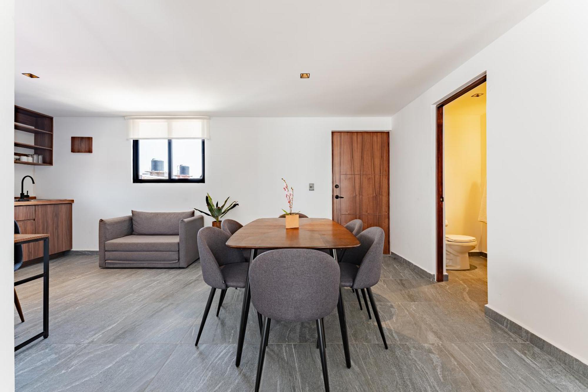 Santa Ma La Ribera Apartments By Vh مدينة مكسيكو الغرفة الصورة